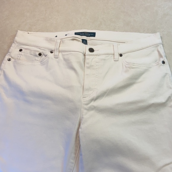 LRL Ivory Jeans Classic Straight Leg Five Pocket - Picture 3 of 8